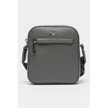 Geanta crossbody de piele ecologica Ray - Gri inchis