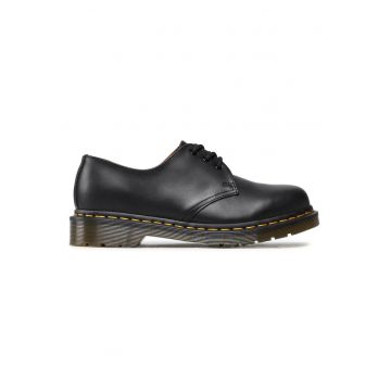 Ghete militare  1461 - piele naturala - talpa plata - negru -