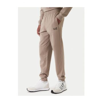 Pantaloni barbati -  din bumbac - bej