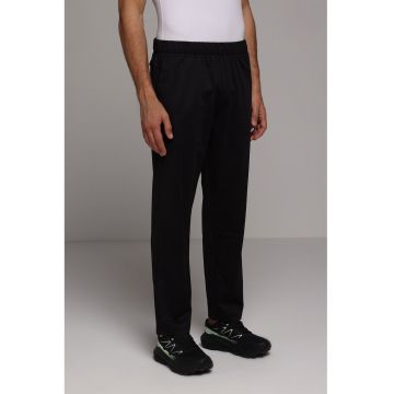 Pantaloni drepti cu buzunare - Negru