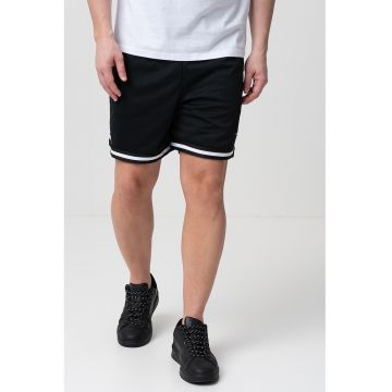 Pantaloni scurti cu snur Karl - Negru