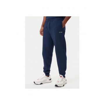 Pantaloni sport barbati -  lifestyle - bleumarin - bumbac