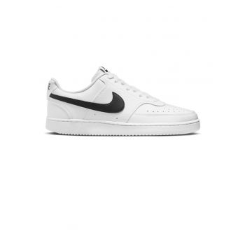 Pantofi sport barbati -  court vision low next nature - Piele ecologica/Cauciuc - Alb - Alb