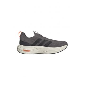 Pantofi sport Cloudfoam Cuxxion slip-on - Alb fildes/Portocaliu/Gri inchis