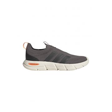 Pantofi sport Cloudfoam Flex slip-on de plasa - Alb fildes/Gri inchis