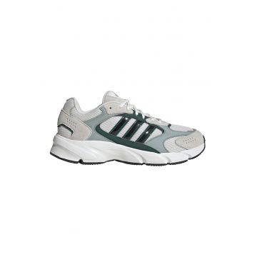 Pantofi sport Crazy Chaos 2000 din plasa si piele intoarsa - Verde pal/Verde englez/Alb murdar