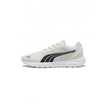Pantofi sport unisex din material textil cu garnituri sintetice Cosmic - Negru/Crem
