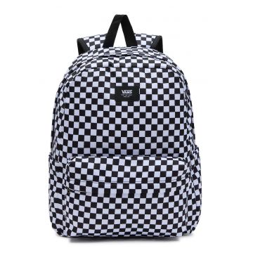 Rucsac in carouri Old Skool32`44 - Alb/Negru