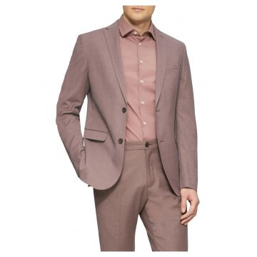 Sacou elegant barbati - croiala Slim fit - Liliac inchis -