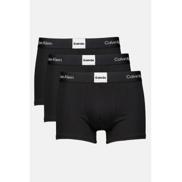 Set de boxeri din amestec de bumbac - 3 perechi - Negru