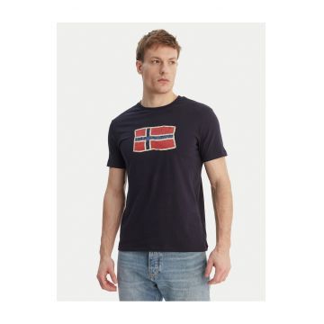 Tricou Barbati -  din Bumbac Bleumarin