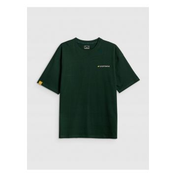 Tricou barbati -  verde - confortabil - bumbac