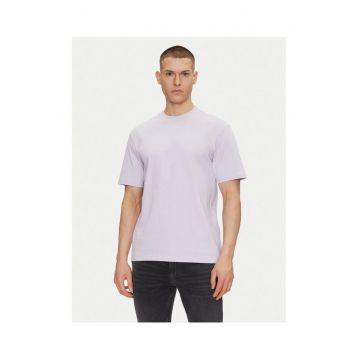 Tricou barbati  violet - bumbac