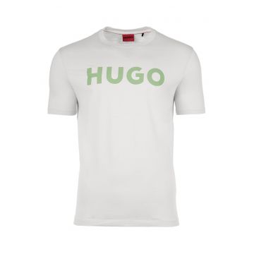 Tricou cu logo Dulivio - Alb