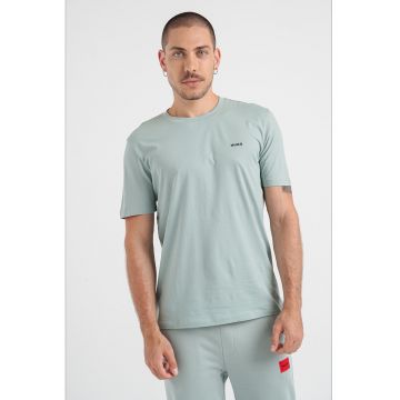 Tricou din bumbac Dero - Verde persan