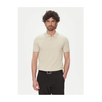 Tricou  pentru barbati - bej - bumbac -