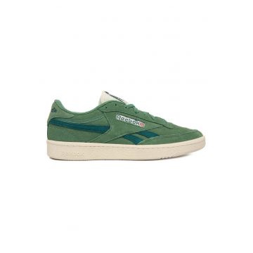 Adidasi barbati -  piele naturala - verde