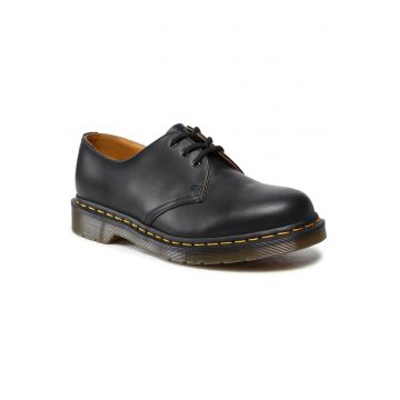 barbati -  1461 - piele naturala - negru - talpa - Negru