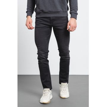 Blugi slim fit Delaware - Negru stins