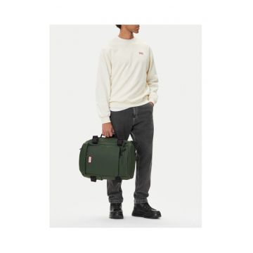 Geanta barbati  khaki - material - fara marime