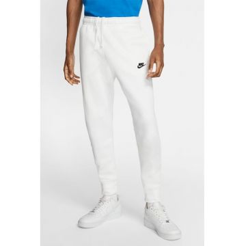 Pantaloni de trening cu buzunare laterale - Alb