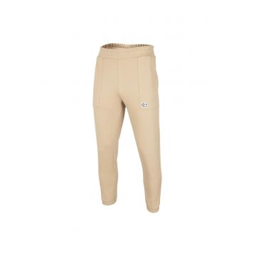 Pantaloni de trening pentru barbati -  H4Z22-SPMD010 - bumbac/poliester - bej