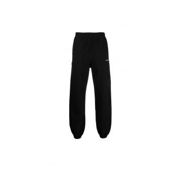 Pantaloni  Diag-print - Alb/Negru