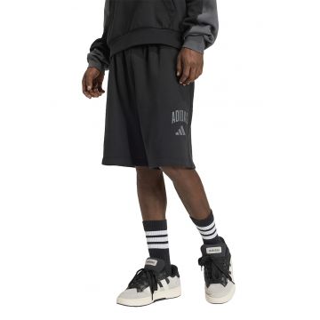 Pantaloni scurti cu buzunare laterale Collegiate - Negru