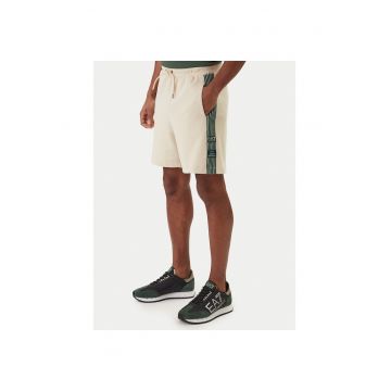 Pantaloni scurti sport Barbati -  bej - bumbac/poliester -