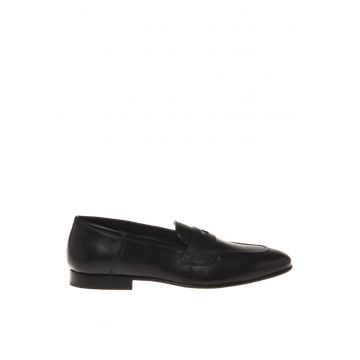 Pantofi loafer de piele - Negru