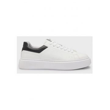 Pantofi sport barbati  50543867 10232547 100 - poliester - alb/negru