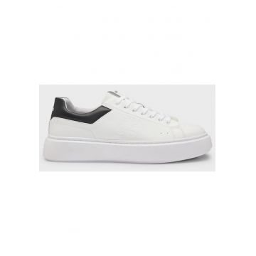Pantofi sport barbati  50543867 10232547 100 - poliester - alb/negru