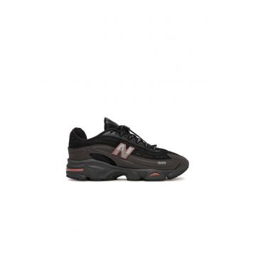Pantofi sport barbati -  din piele ecologica - stil negru