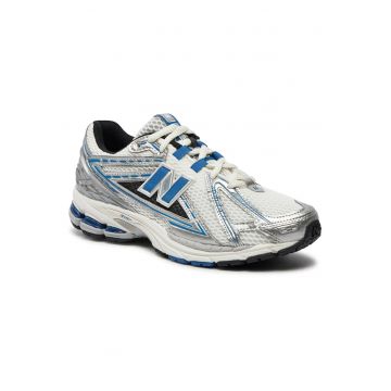 Pantofi sport barbati -  model M1906 - respirabili - argintiu - material textil