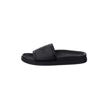 Papuci cu logo Pierbay - Negru