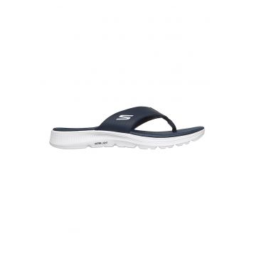 Papuci flip-flop cu model uni Go Consistent - Bleumarin