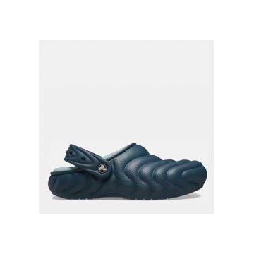 Saboti Izolati Barbati -  Classic Lined Overpuff Clog - Alb - Albastru