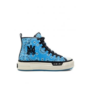 Sneakers barbati -  High Bandana - 44 - Carolina Blue