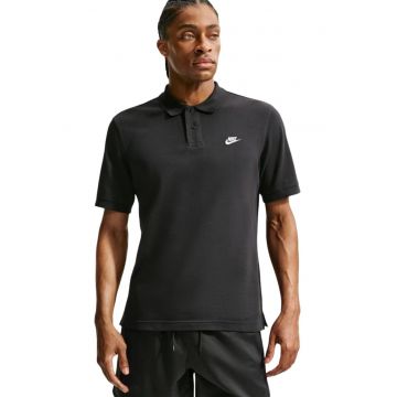 Tricou  Club SS Polo Pique 61700 - Negru
