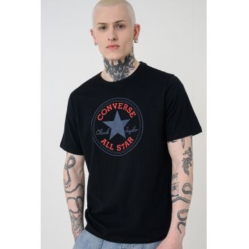Tricou de bumbac cu imprimeu Chuck Taylor All Star - Rosu/Negru