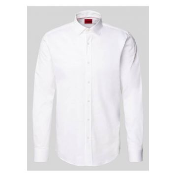 Camasa slim fit cu amestec din bumbac -