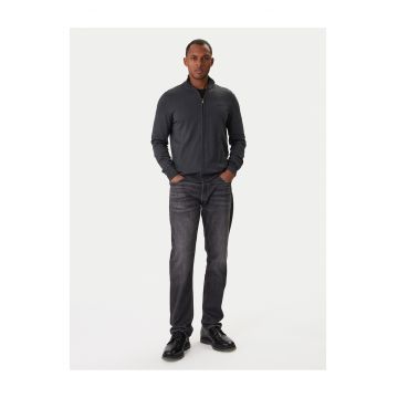 Cardigan barbati  fermoar - Gri