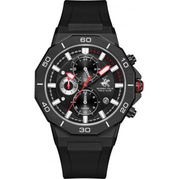 Ceas de barbati BEVERLY HILLS BP3784X.651 negru fashion