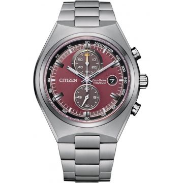 Ceas de barbati  CA7090-87X rosu sport din titan