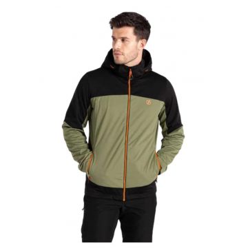 Geaca barbati  Mountaineer - gluga detasabila - verde - poliester - Verde pal
