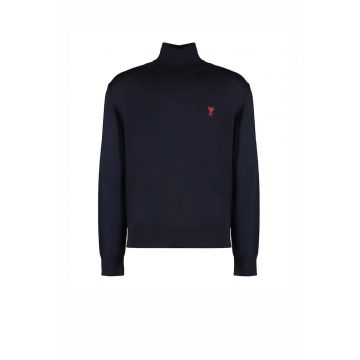 Hanorac barbati -  Ami De Coeur Turtleneck - Albastru inchis