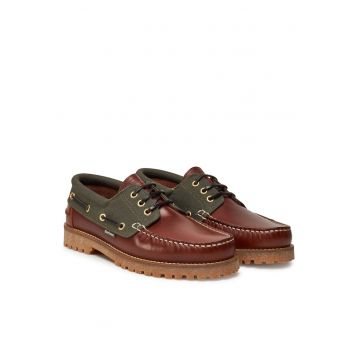 Mocasini de barbati  din piele naturala - Maro