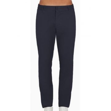 Pantaloni chino regular fit cu buzunare laterale