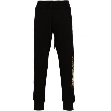 Pantaloni de trening cu logo metalizat