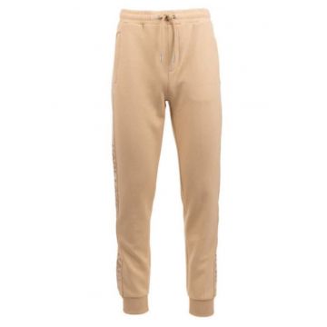 Pantaloni de trening regular fit cu banda logo laterala